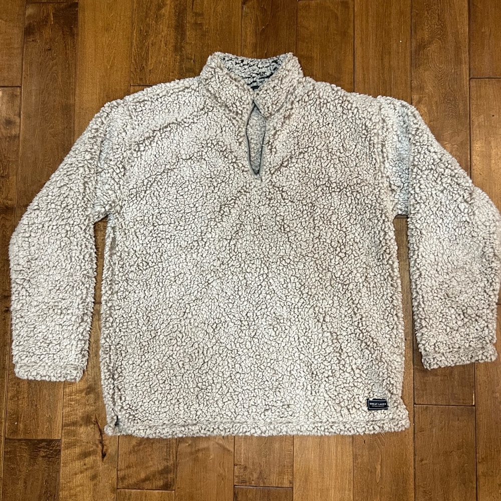 Great Lakes Northern Outfitter High Pile Sherpa Fleece Pullover - XXL